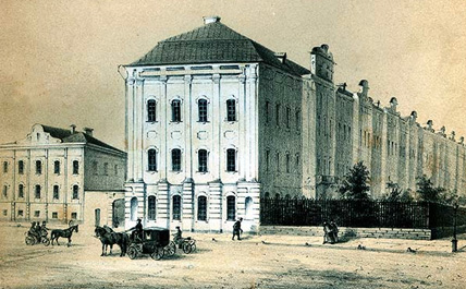 圣彼得堡国立大学。十九世纪上半叶。<